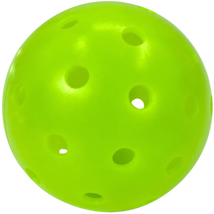 Juciao Competition Ball 40 Hole Outdoor Pickleball Balls Lime Green Pickleballs High Bounce True Flight, Durable