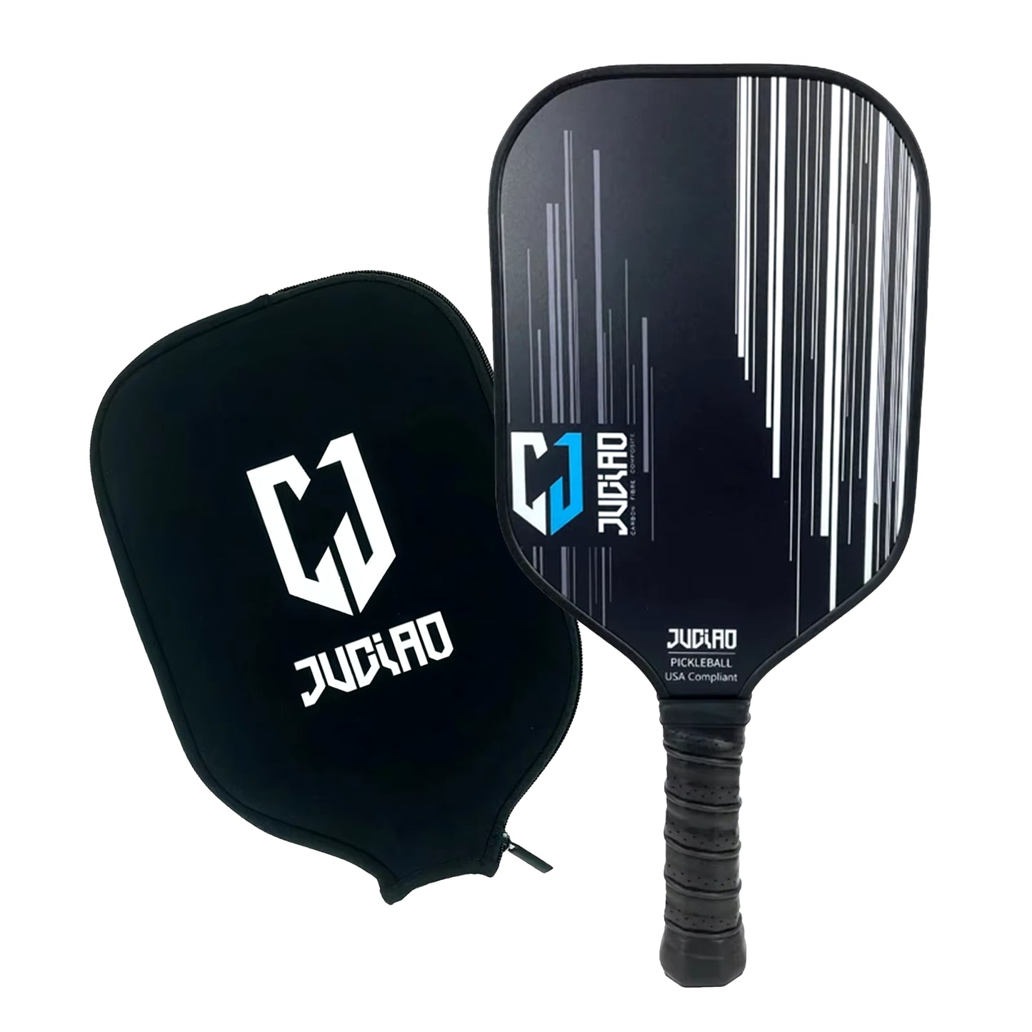 New Design Graphite Carbon Fiber Pickleball Paddle with Cushion Comfort Grip