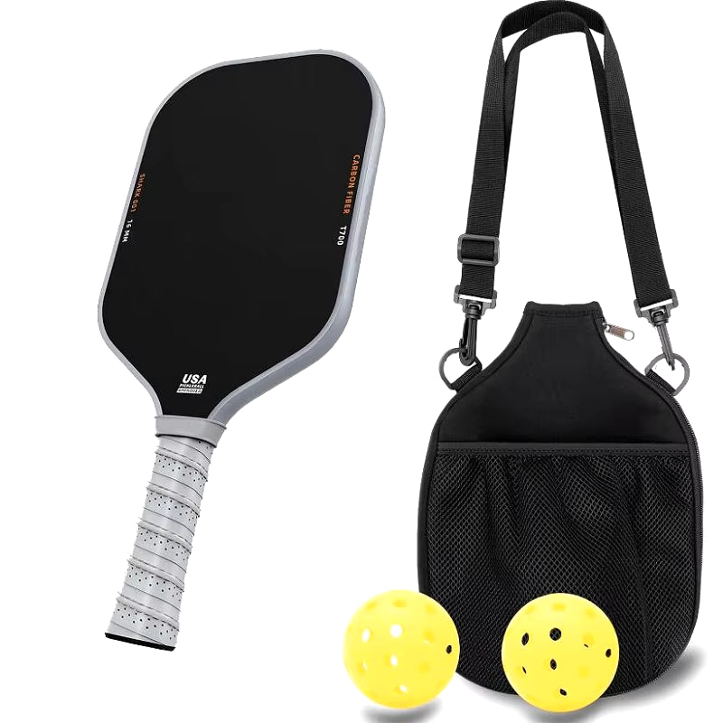 Pickleball Paddle T700 Carbon Fiber Frosted Surface 16MM Enhanced Sweet Spot&Control&Power Anti-Slip Grip USAPA Compliant